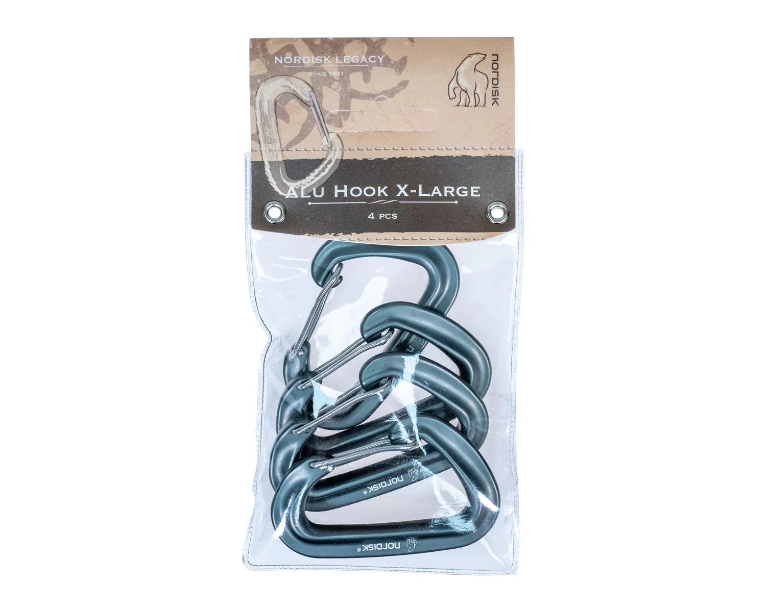 Aluminium Hook XL (4 pcs) - Aluminium - Image 4