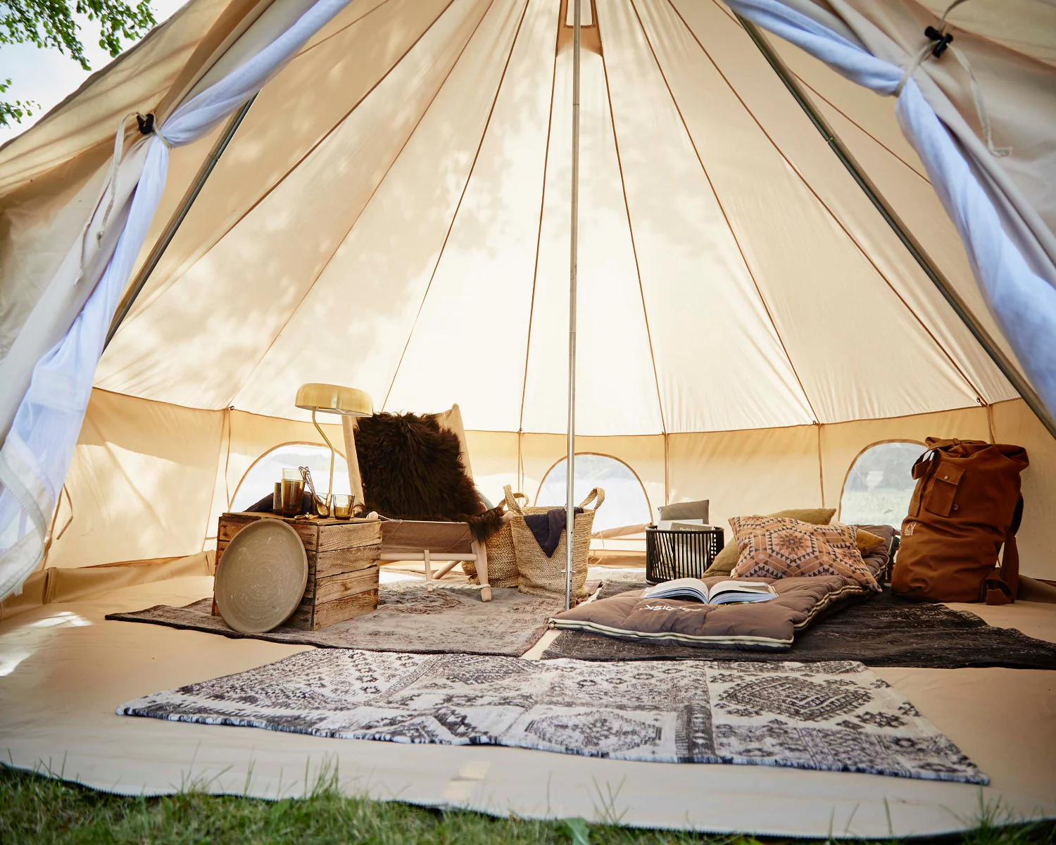 Asgard 12.6 Glamping Tent - 12.6 m² | 6 person | Natural - Image 5