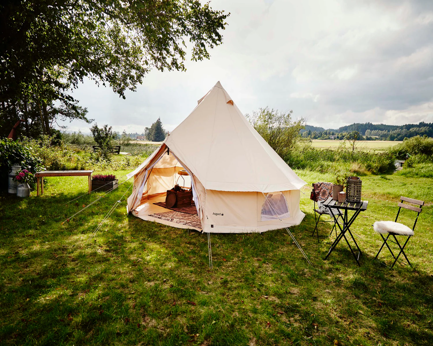 Asgard 12.6 Glamping Tent - 12.6 m² | 6 person | Natural - Image 6