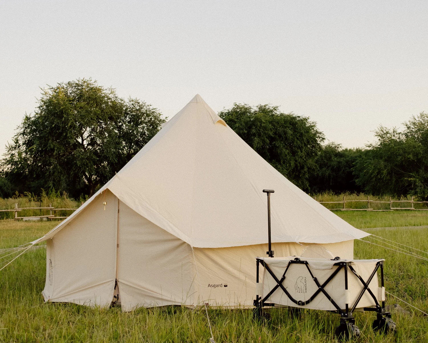 Asgard 19.6 Glamping Tent - 19.6 m² | 8-10 person | Sandshell - Image 4