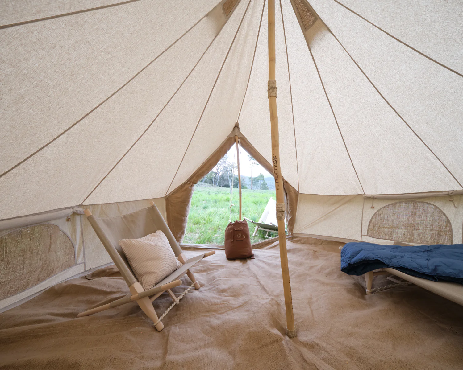 Asgard Eco 12.6 Glamping Tent - 12.6 m² | 6 person | Sandshell - Image 4