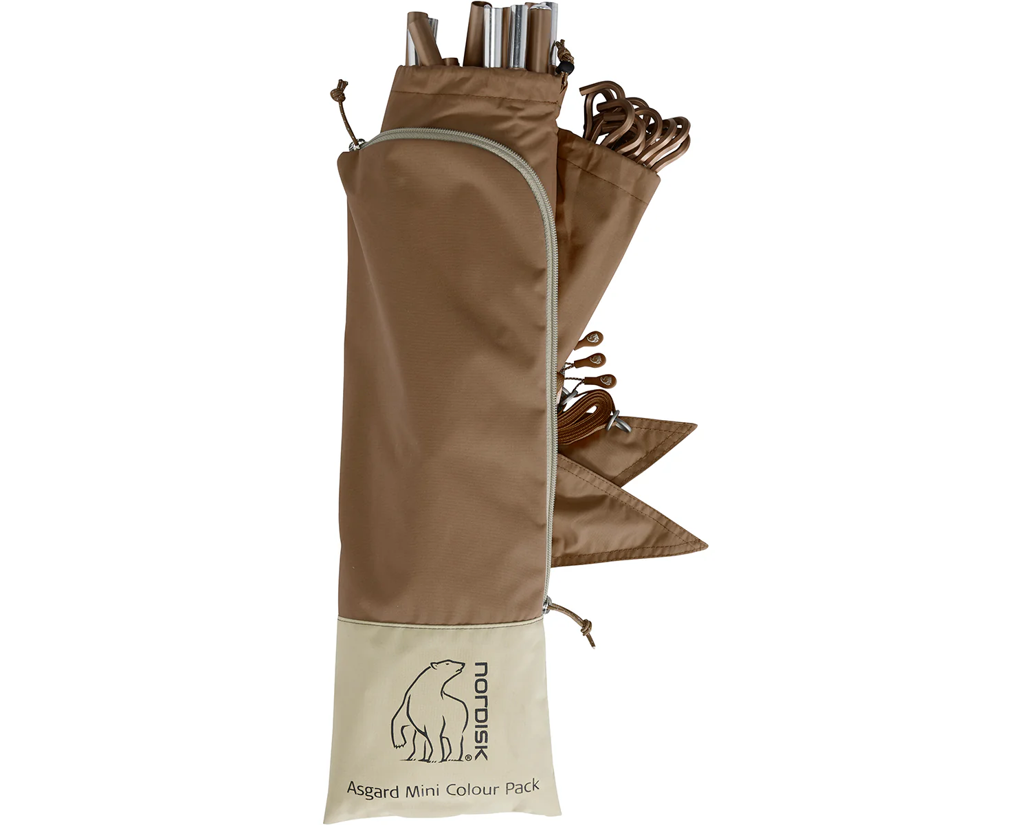 Asgard Tech Mini Tent Incl. Colour Pack - 2 person | Dachshund Chocolate - Image 26