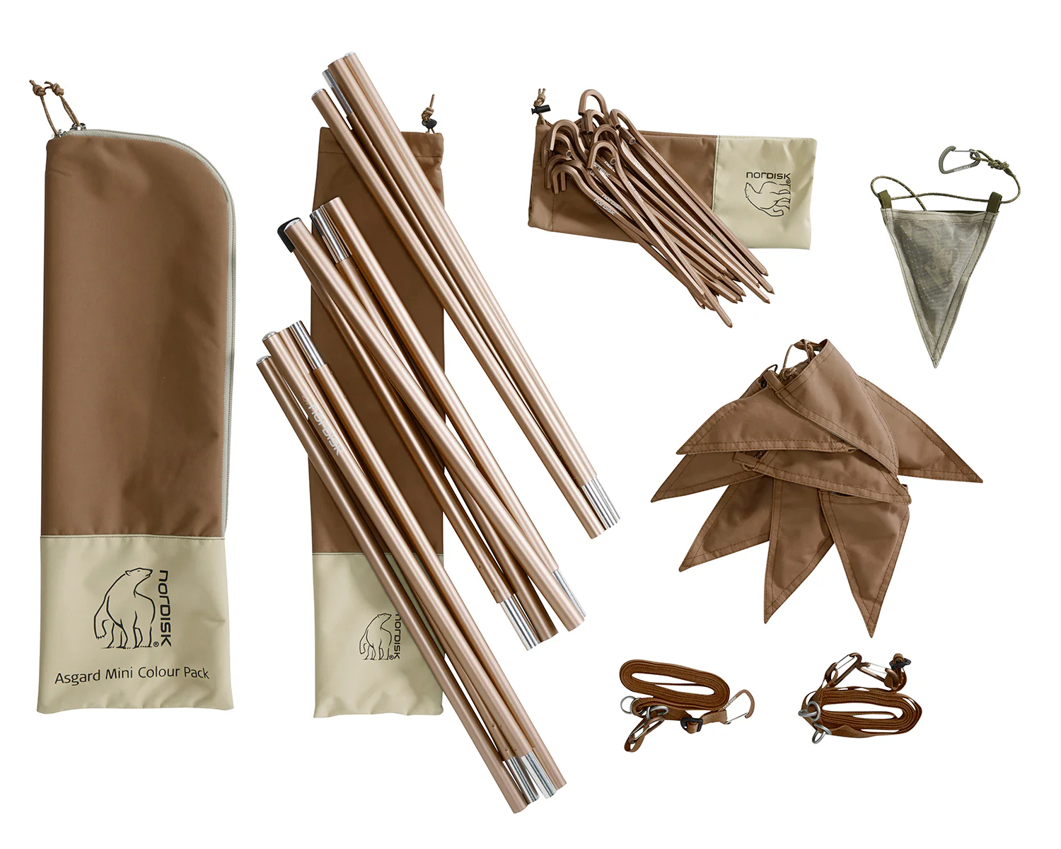 Asgard Tech Mini Tent Incl. Colour Pack - 2 person | Dachshund Chocolate - Image 27