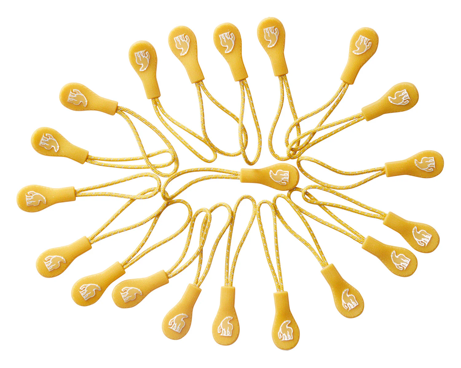 Bear Drop Pullers (20 pcs) - Mustard Yellow - Image 4