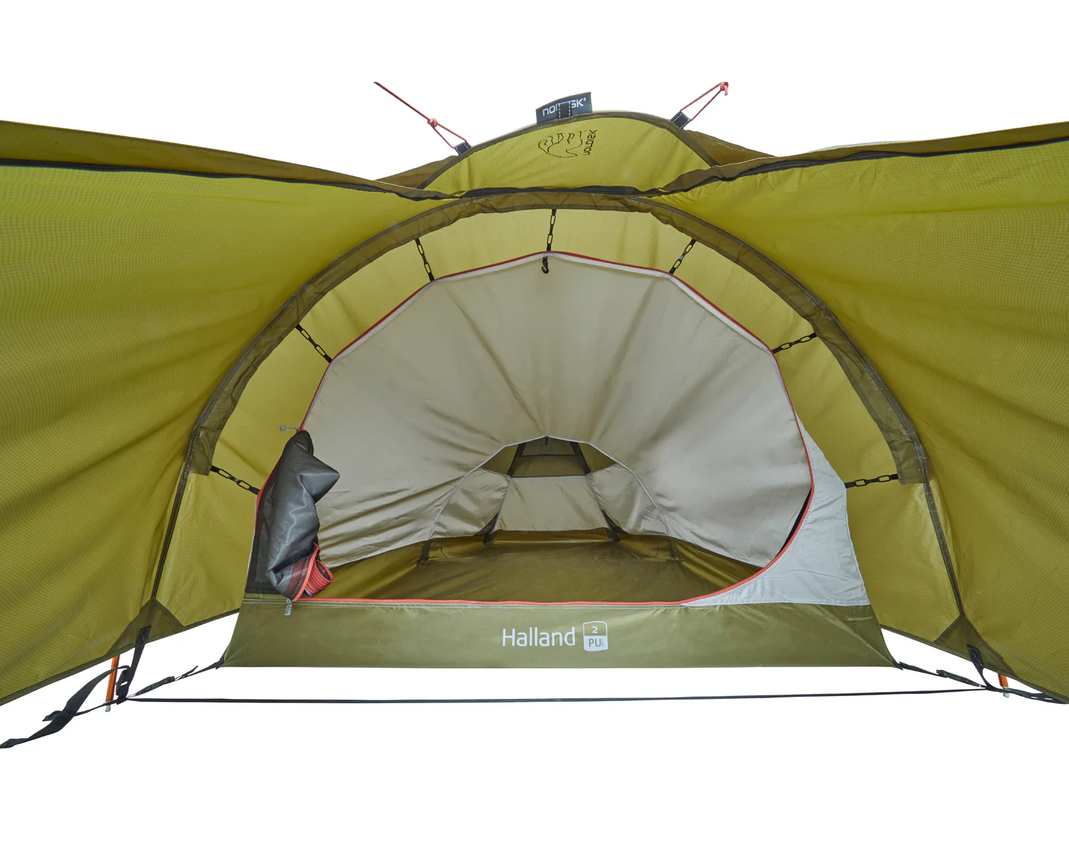 Halland 2 PU Tent - 2 person | Dark Olive - Image 5