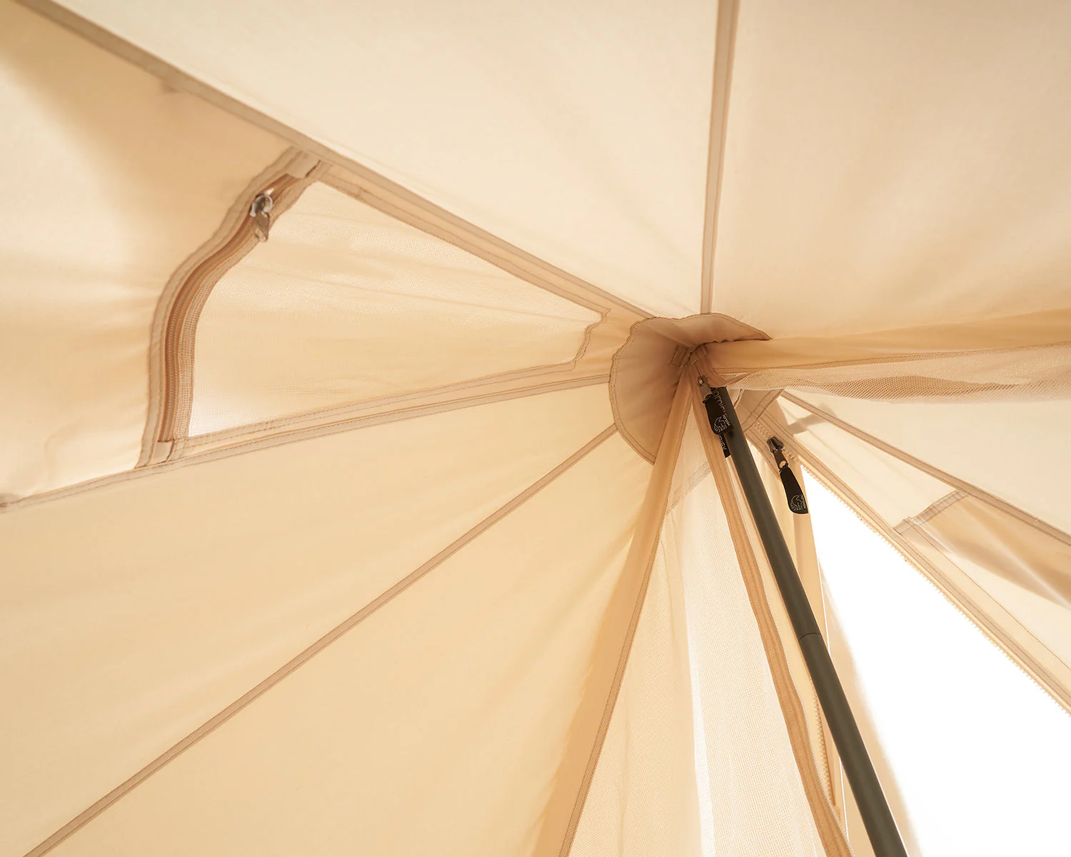 Jarnvid 8 Glamping Tent - 8 m² | 4 person | Sandshell - Image 11