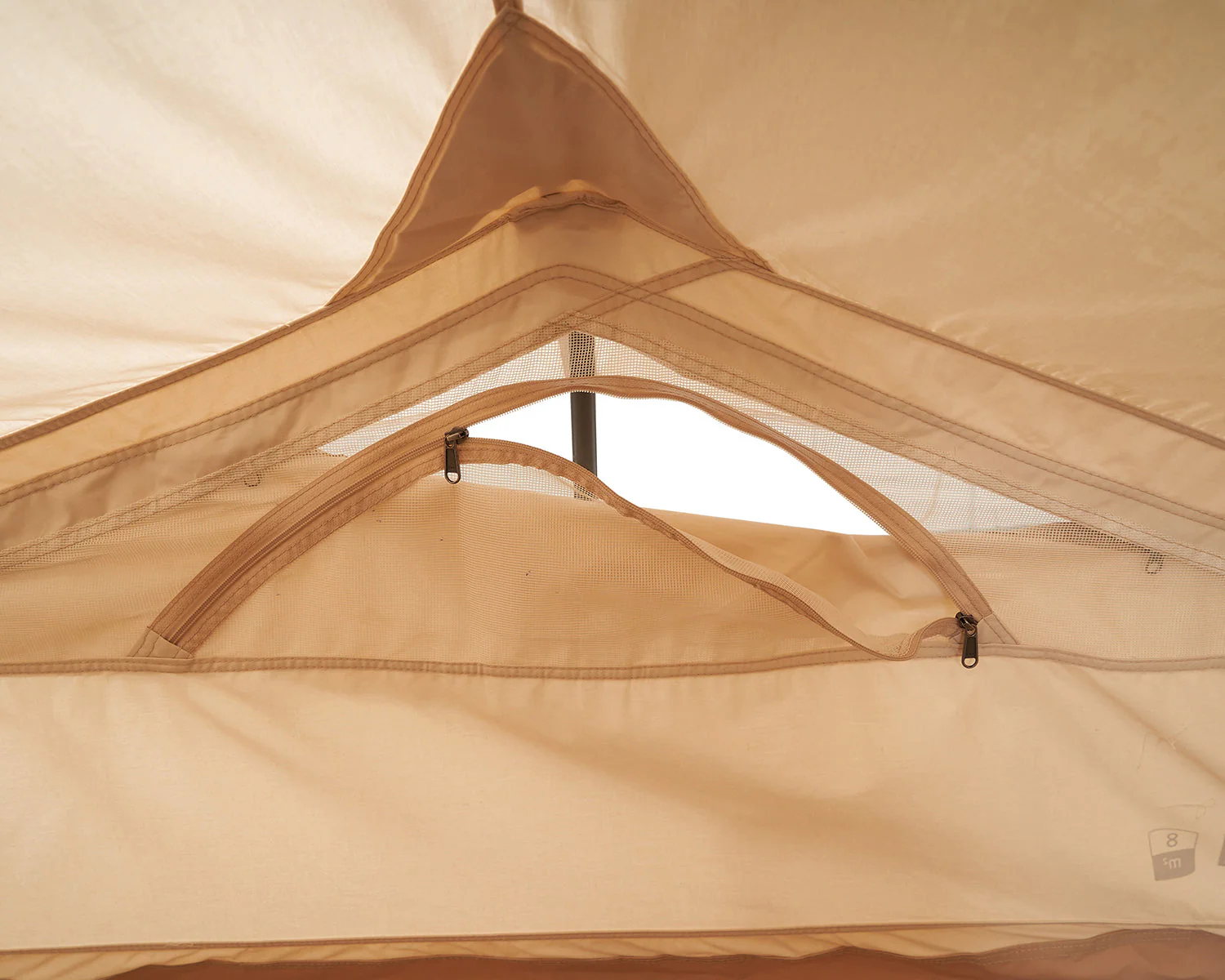 Jarnvid 8 Glamping Tent - 8 m² | 4 person | Sandshell - Image 13