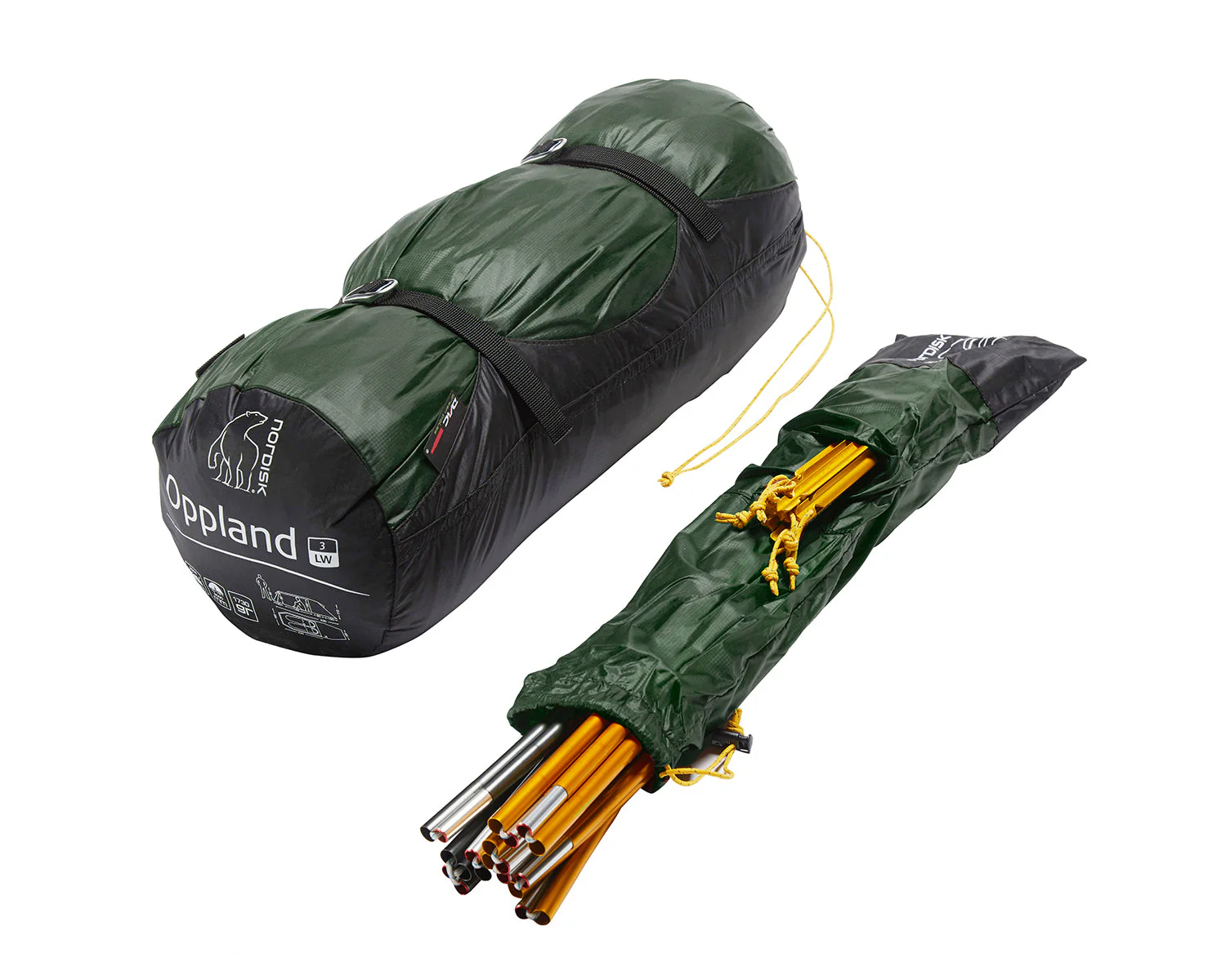 Oppland 3 LW Tent - 3 person | Forest Green - Image 10