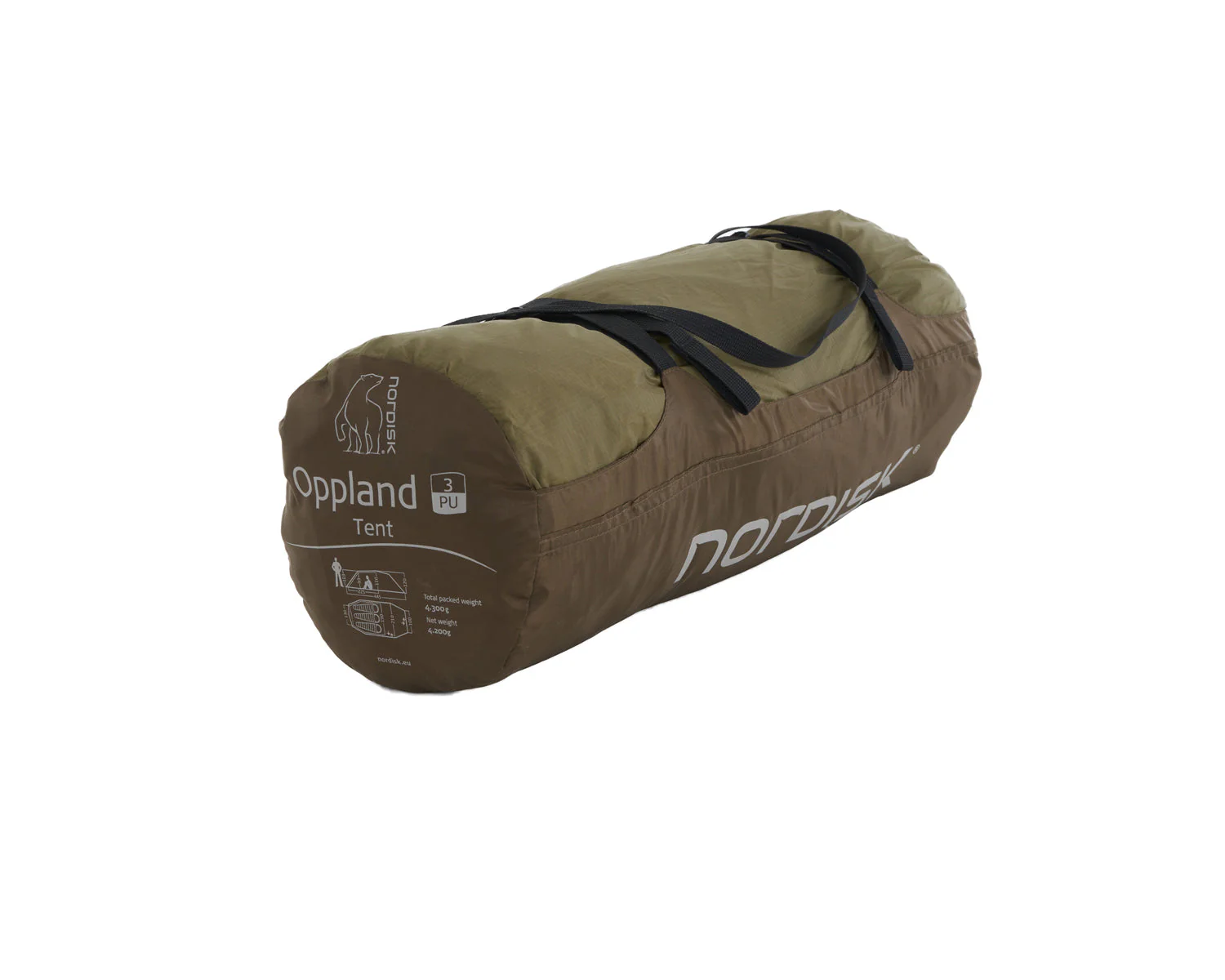 Oppland 3 PU (2.0) Tent - 3 person | Dark Olive - Image 14