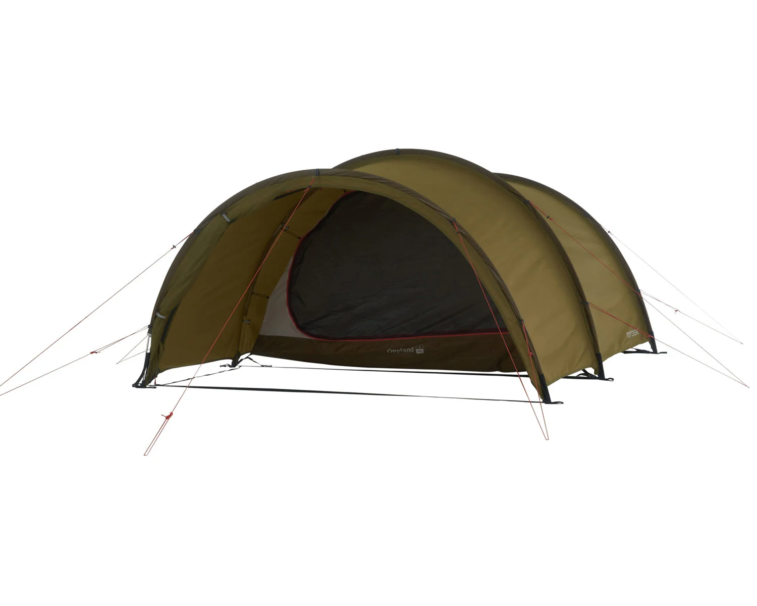 Oppland 3 PU (2.0) Tent - 3 person | Dark Olive - Image 3