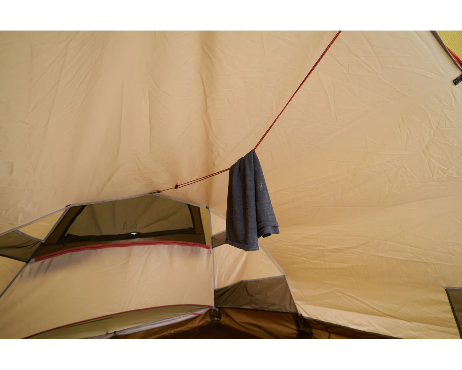 Oppland 4 PU Tent - 4 person | Dark Olive - Image 13