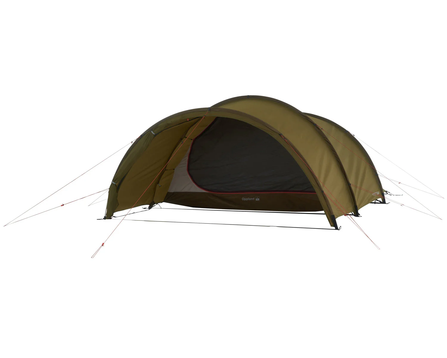 Oppland 4 PU Tent - 4 person | Dark Olive - Image 3