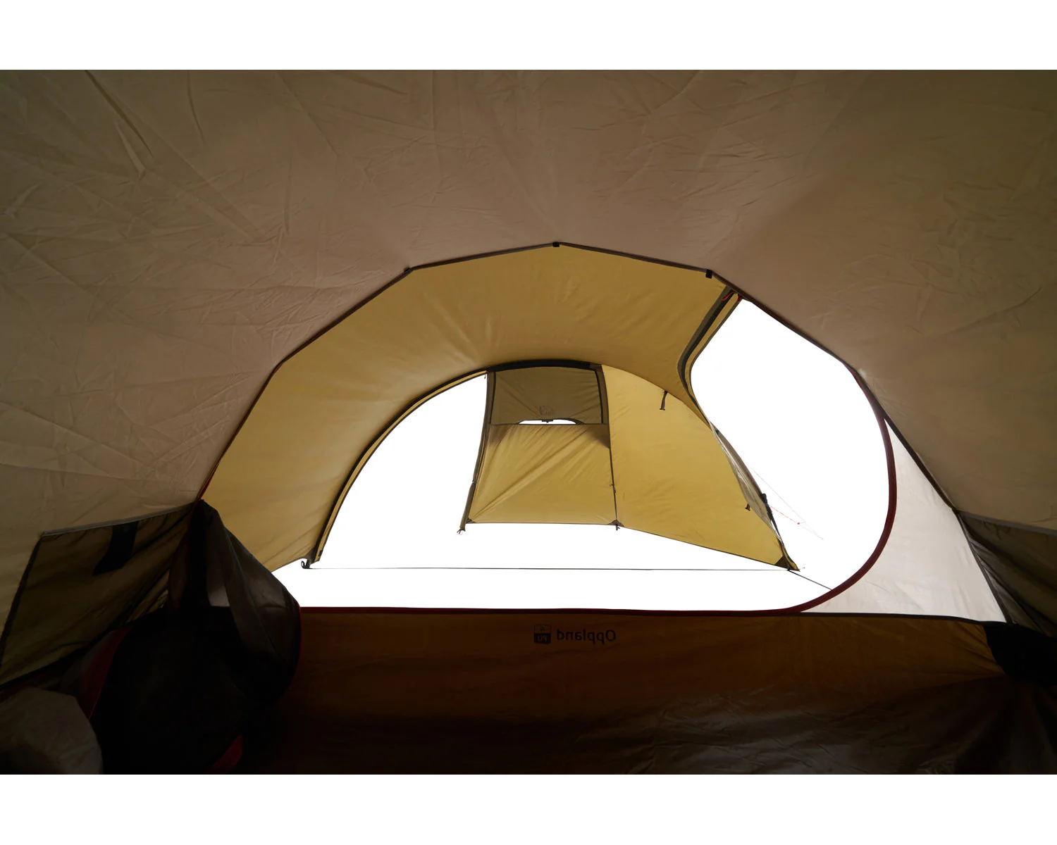 Oppland 4 PU Tent - 4 person | Dark Olive - Image 4
