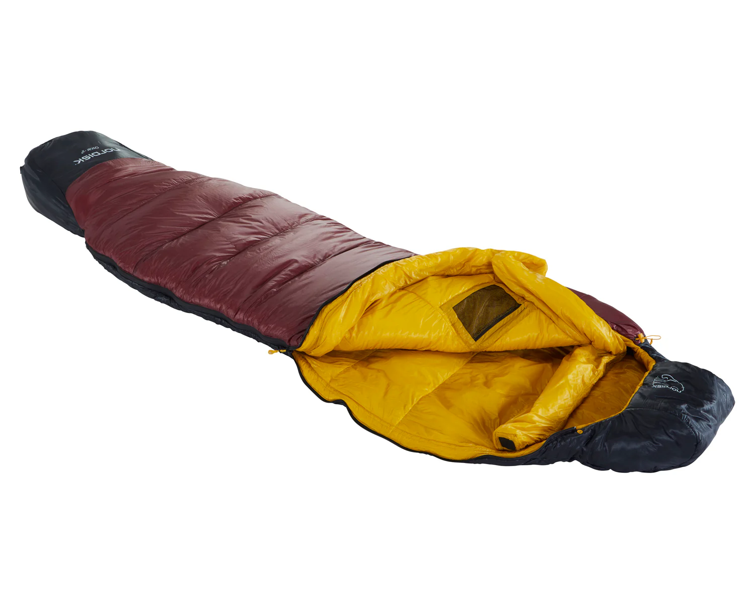 Oscar -2° Curve Sleeping Bag - Rio Red - Image 3