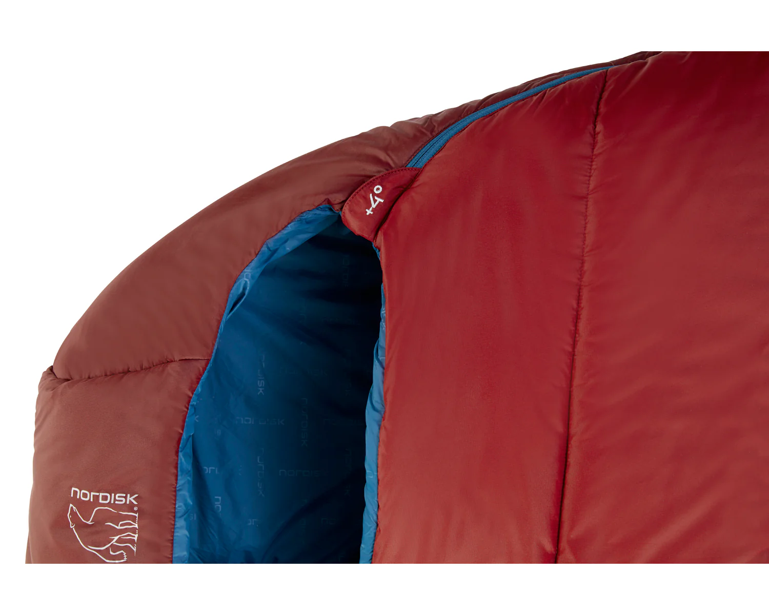 Puk +4° Egg Sleeping Bag - Sundried Tomato - Image 4