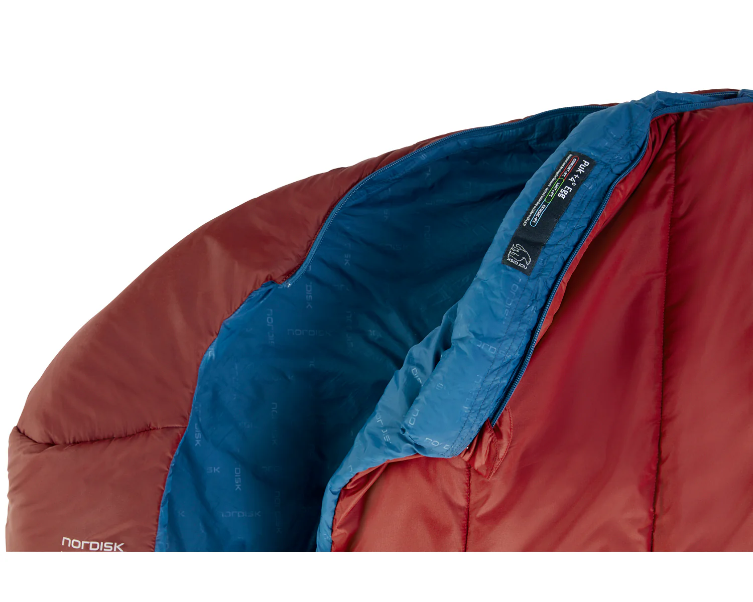 Puk +4° Egg Sleeping Bag - Sundried Tomato - Image 5