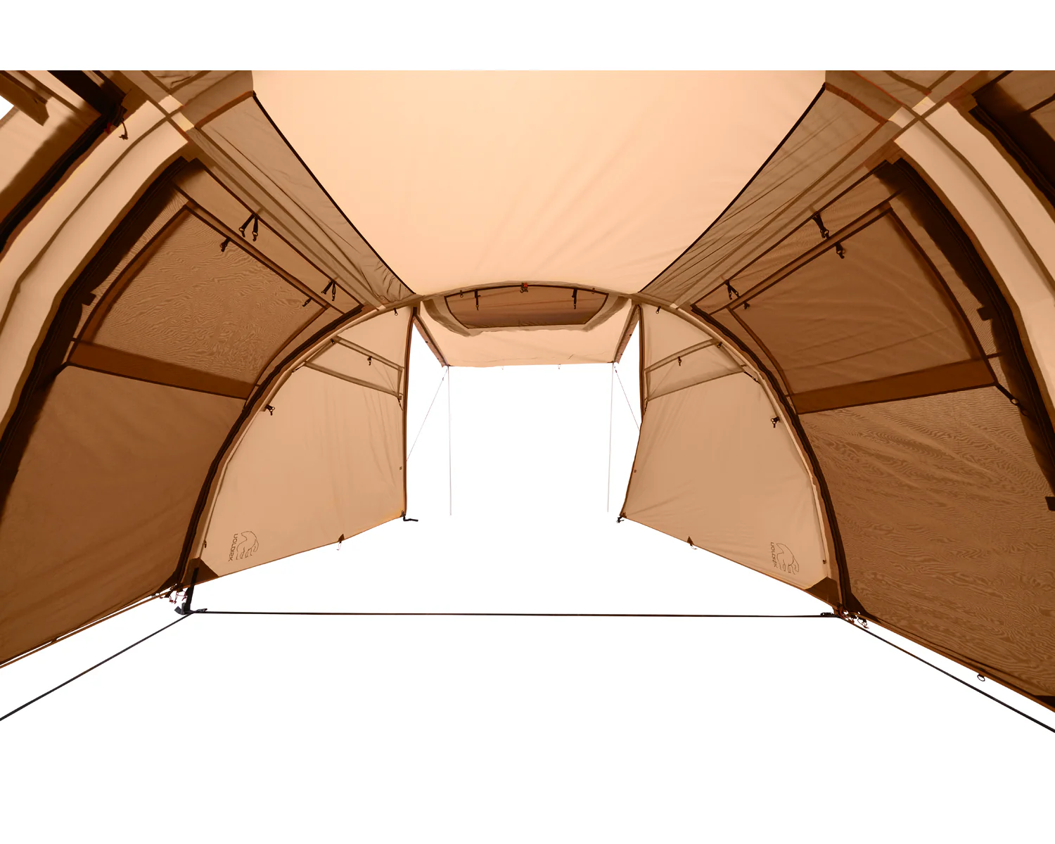 Reisa 6 PU Tent - 6 person | Cashew Brown - Image 5