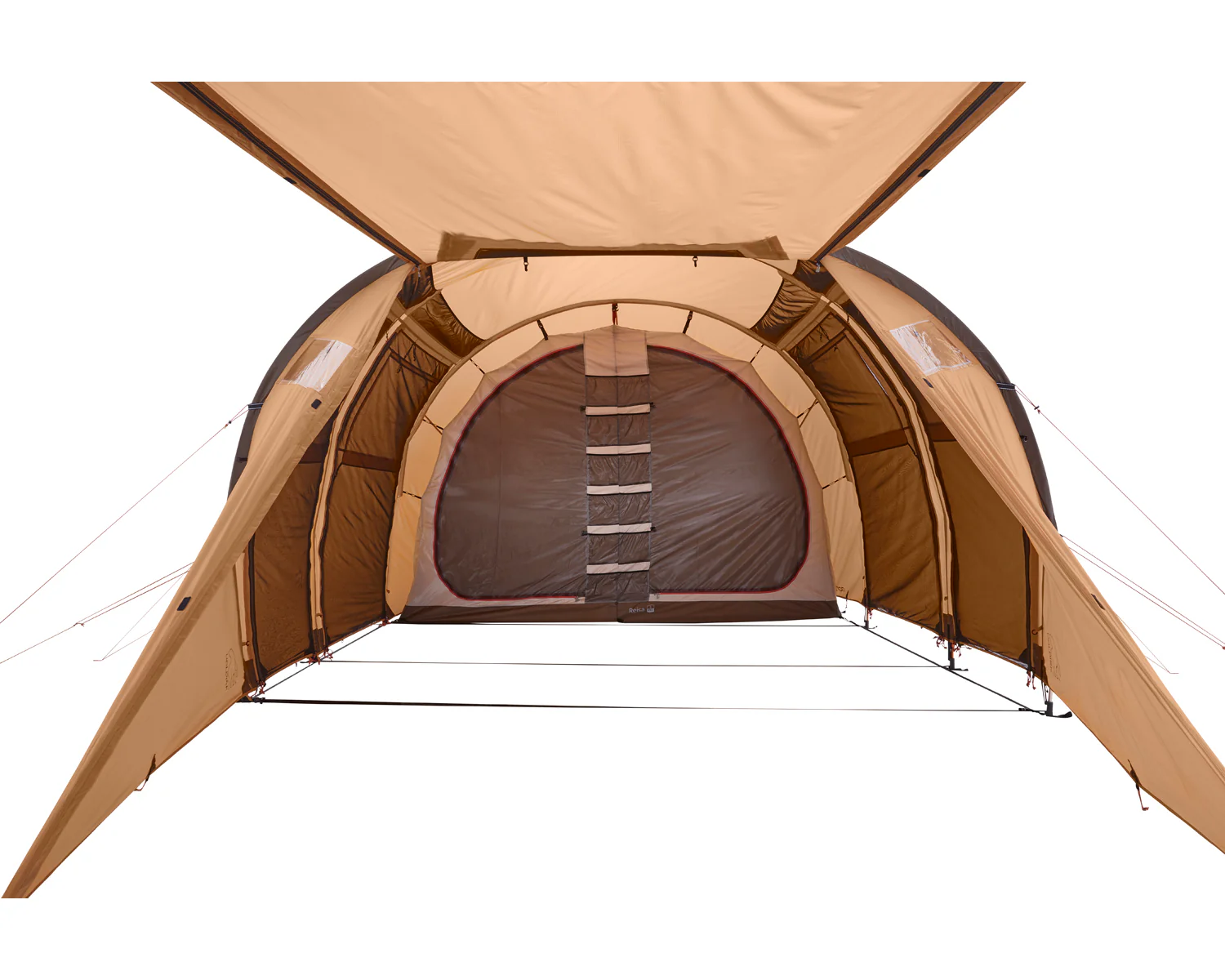Reisa 6 PU Tent - 6 person | Cashew Brown - Image 6