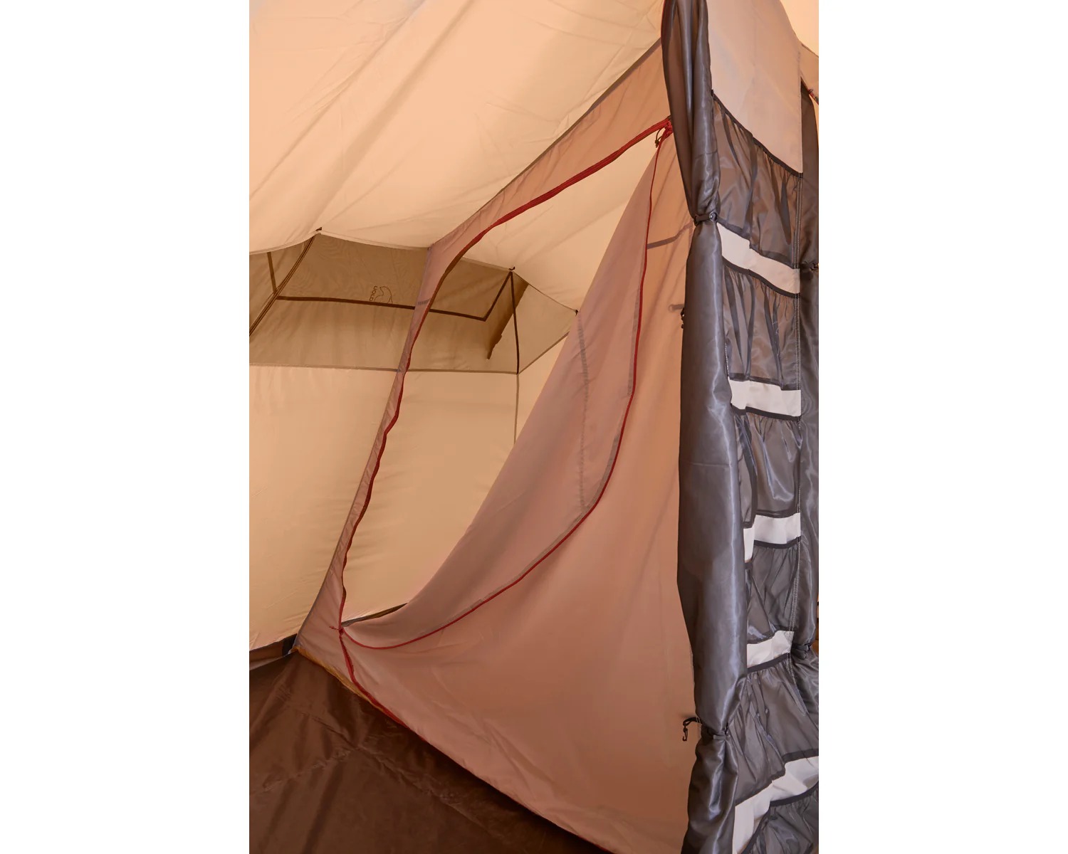 Reisa 6 PU Tent - 6 person | Cashew Brown - Image 8