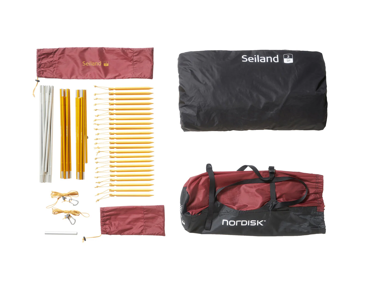 Seiland 2 SP Tent - 2 person | Burnt Red - Image 15