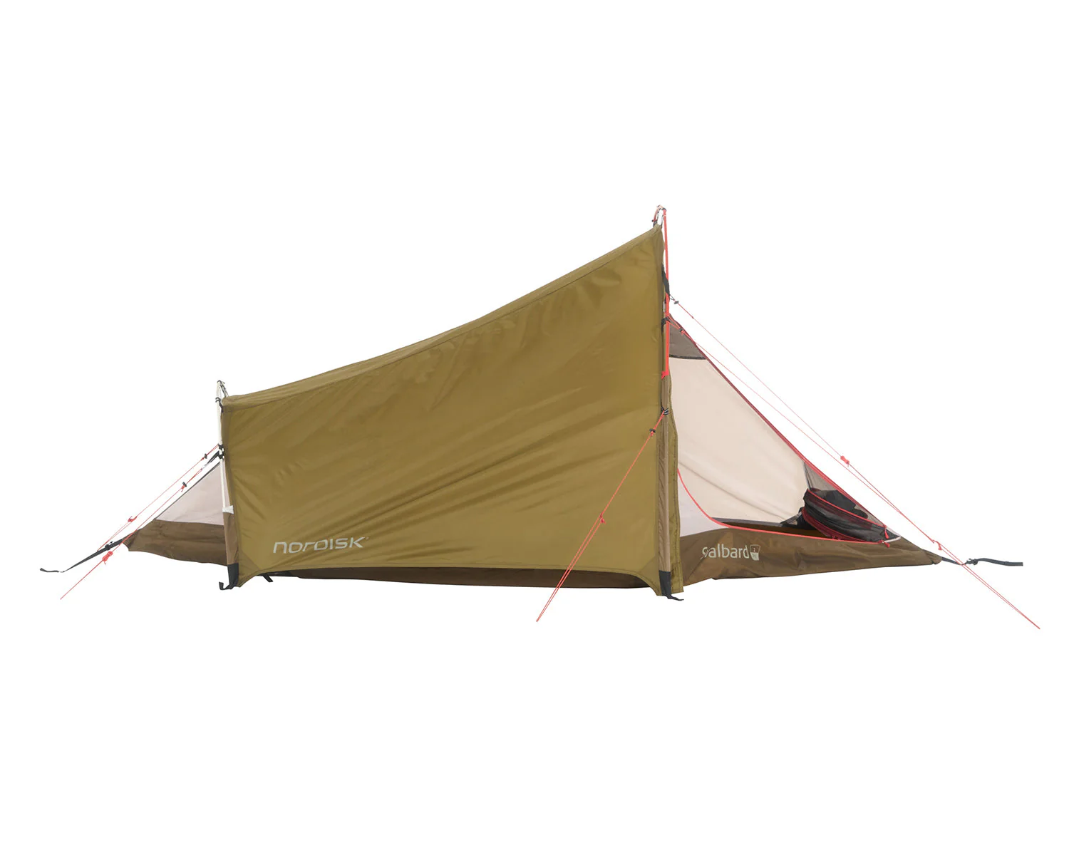 Svalbard 1 PU (2.0) Tent - 1 person | Dark Olive - Image 5