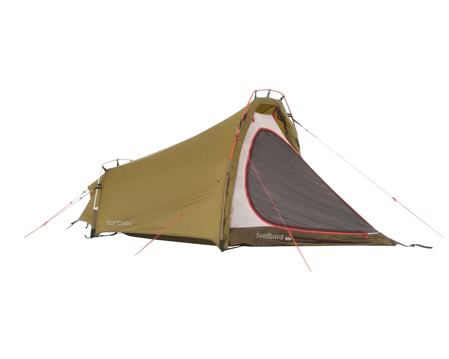Svalbard 1 PU (2.0) Tent - 1 person | Dark Olive - Image 6