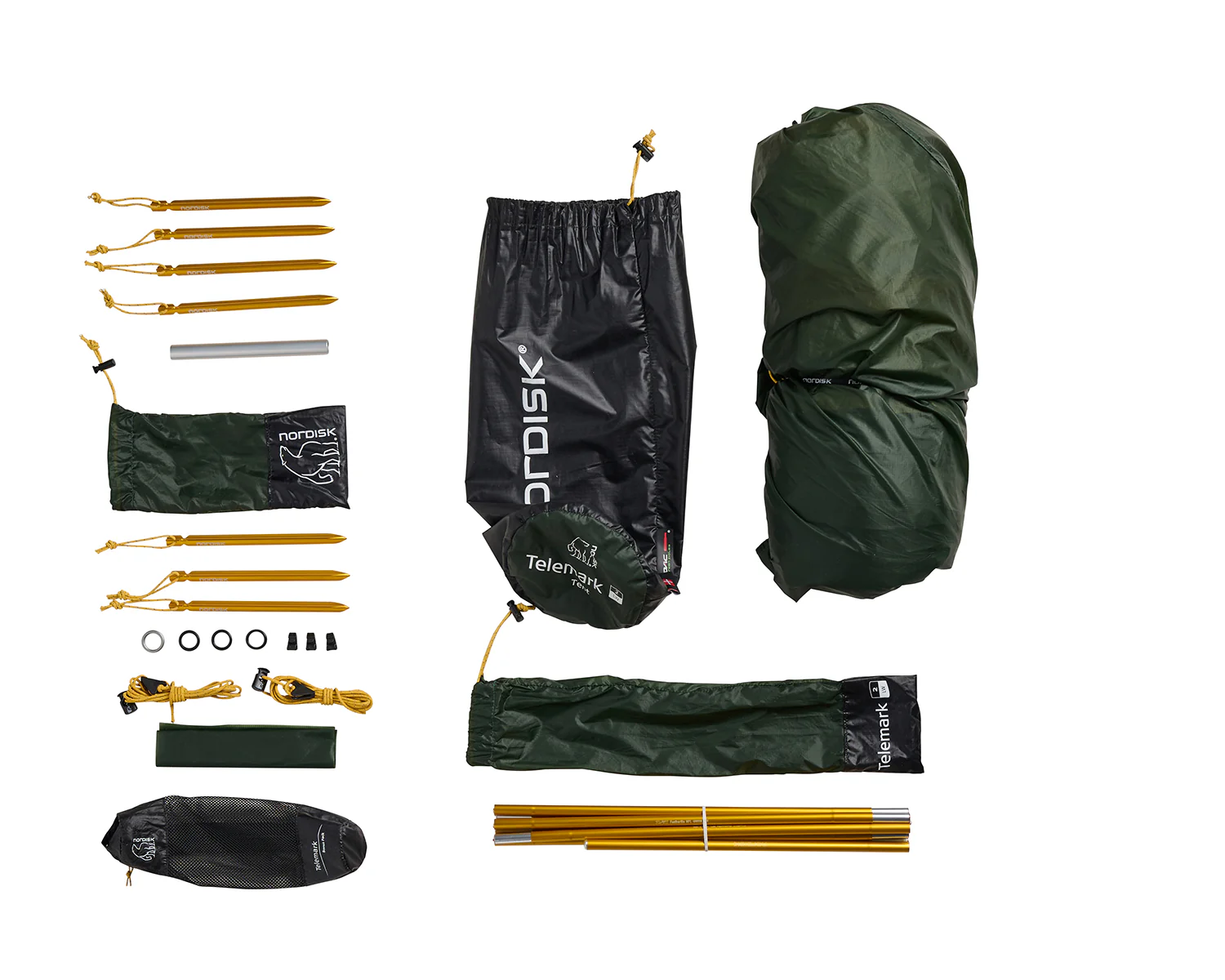 Telemark 2.2 LW (2.0) Tent - 2 person | Black Forest Green - Image 22