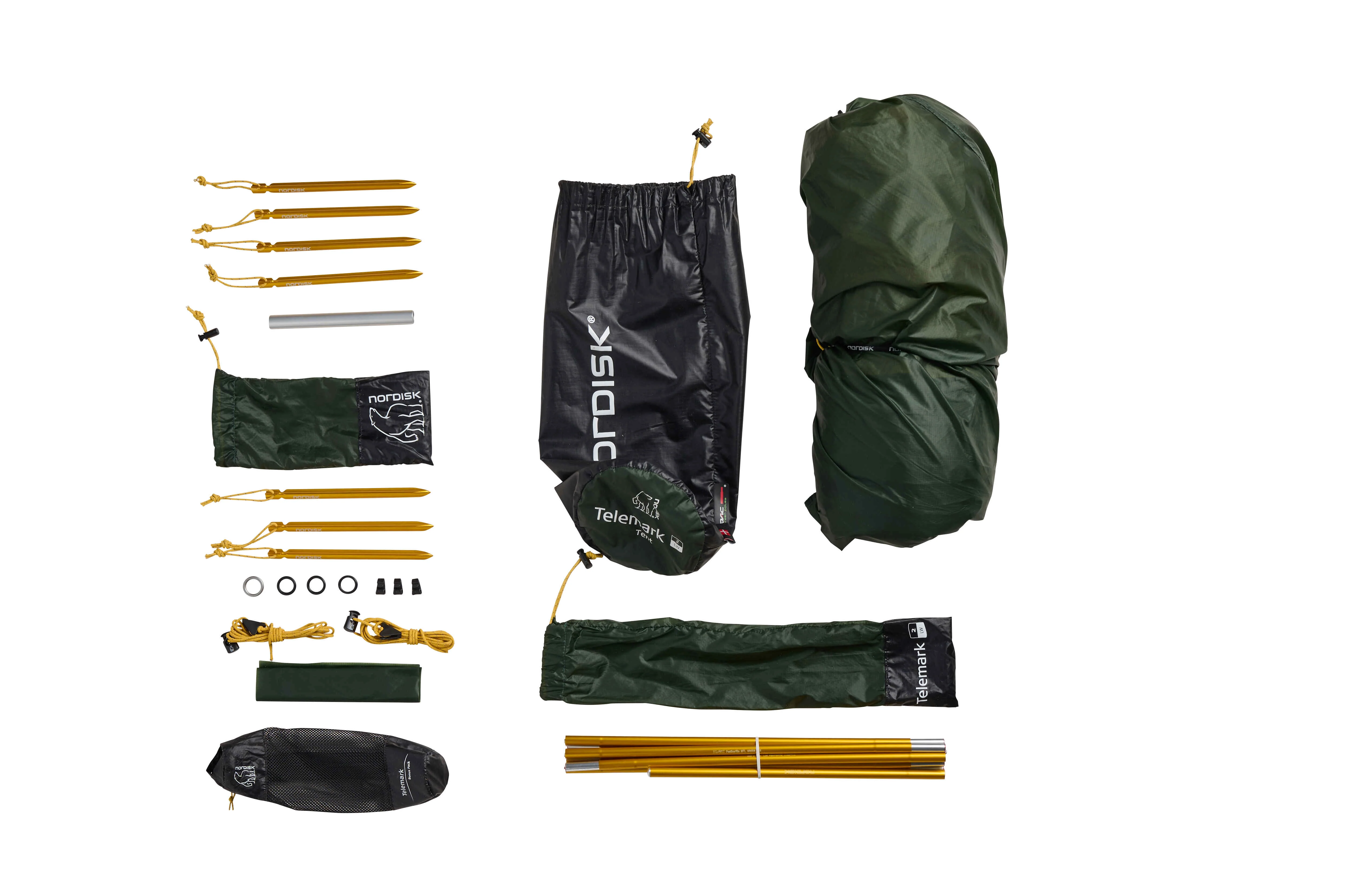 Telemark 2 LW Tent - 2 person | Forest Green - Image 8
