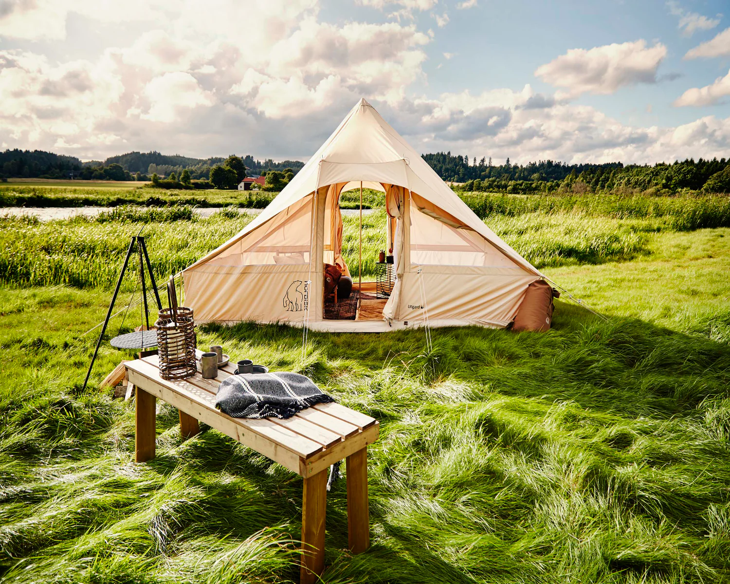 Utgard 13.2 Glamping Tent - 13.2 m² | 6 person | Sandshell - Image 5