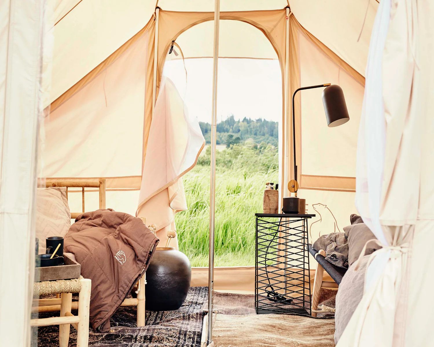 Utgard 13.2 Glamping Tent - 13.2 m² | 6 person | Sandshell - Image 6