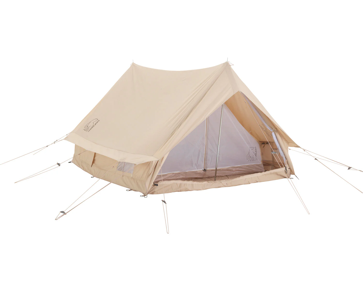 Ydun 5.5 Glamping Tent - 5.5 m² | 4 person | Sandshell - Image 3