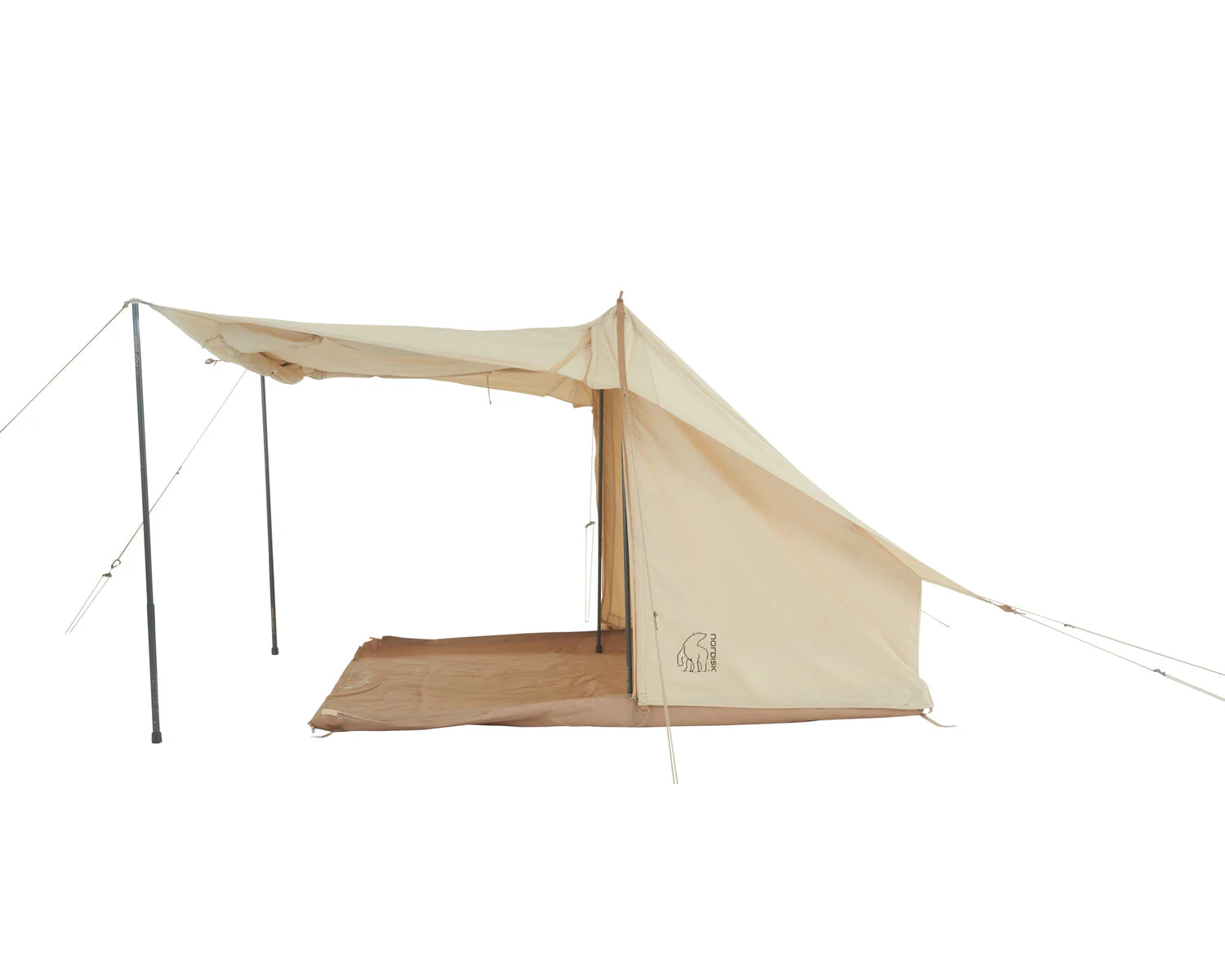 Ydun Sky 5.5 Glamping Tent - 5.5 m² | 4 person | Sandshell - Image 4