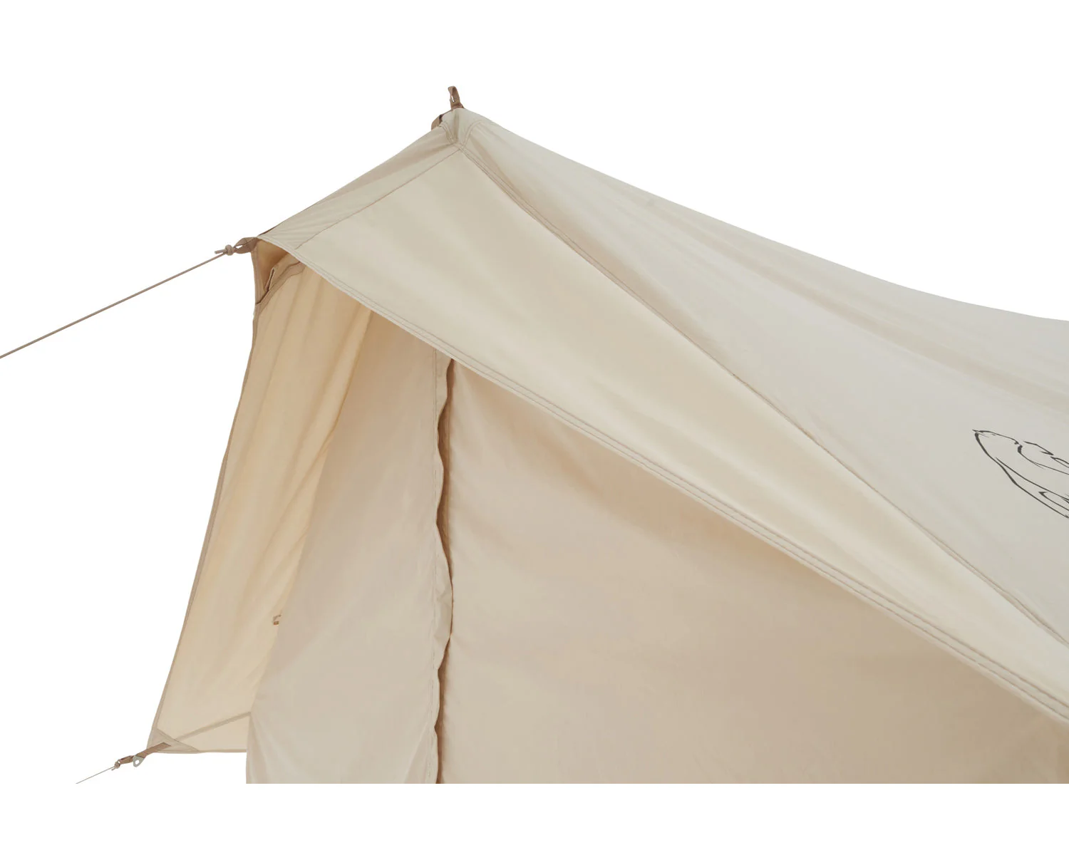 Ydun Sky 5.5 Glamping Tent - 5.5 m² | 4 person | Sandshell - Image 7