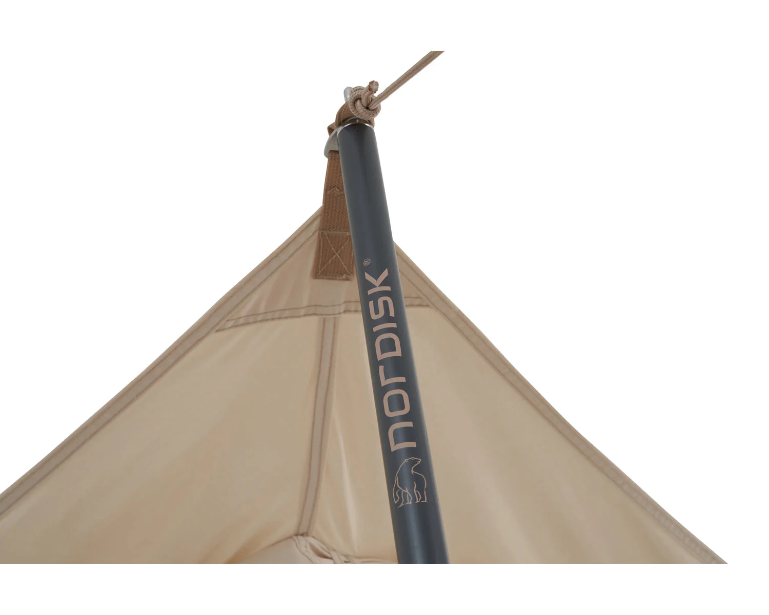 Ydun Sky 5.5 Glamping Tent - 5.5 m² | 4 person | Sandshell - Image 9