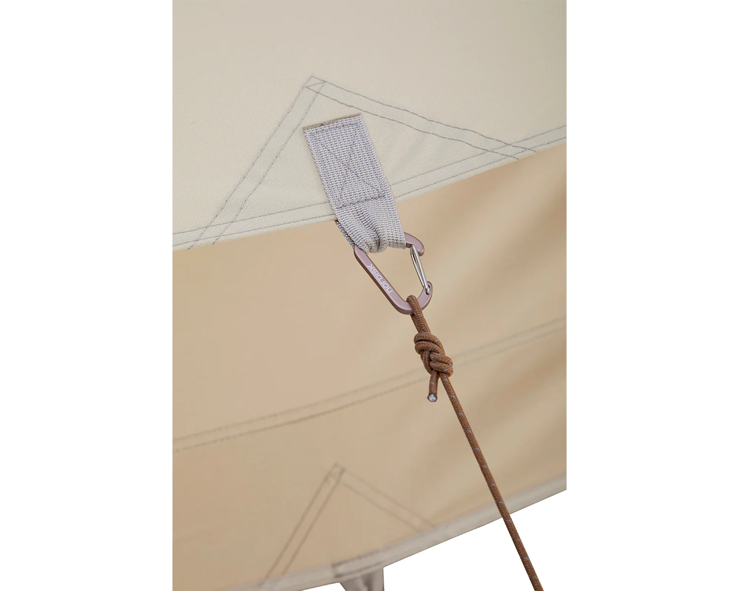 Ydun Tech Mini Glamping Tent Incl. Colour Pack - 2 person | Dachshund Chocolade - Image 16