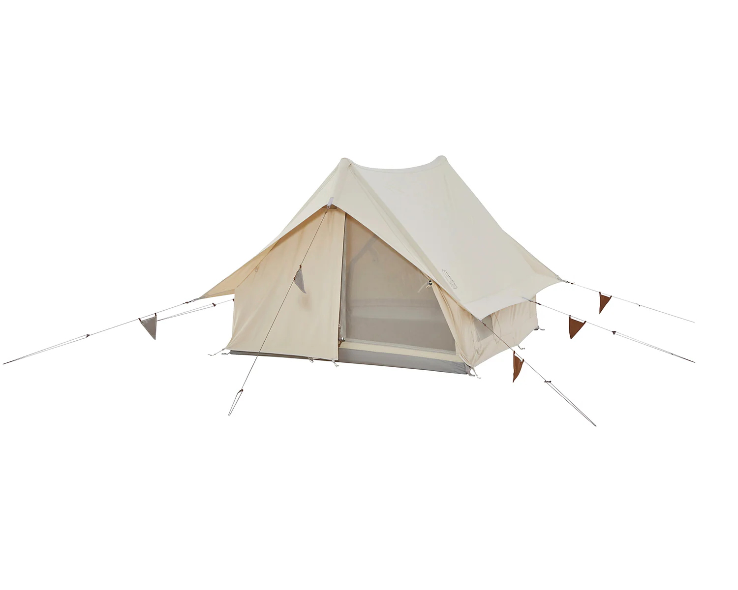 Ydun Tech Mini Glamping Tent Incl. Colour Pack - 2 person | Dachshund Chocolade - Image 3