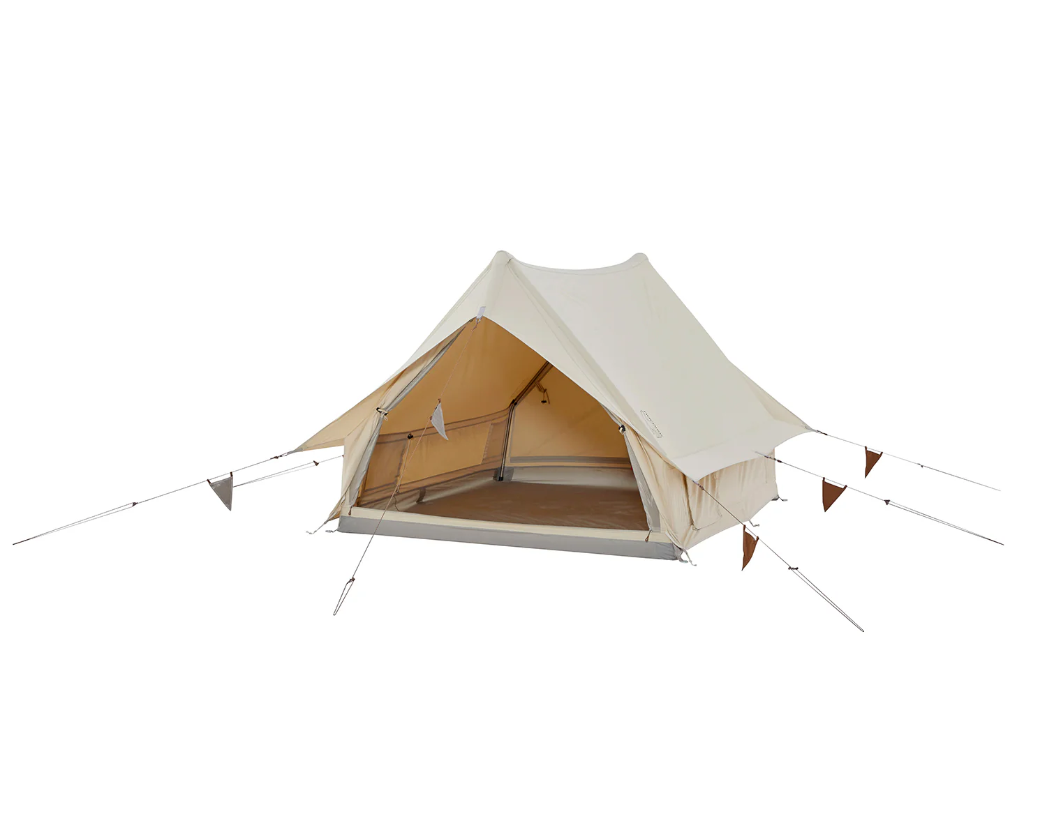 Ydun Tech Mini Glamping Tent Incl. Colour Pack - 2 person | Dachshund Chocolade - Image 7