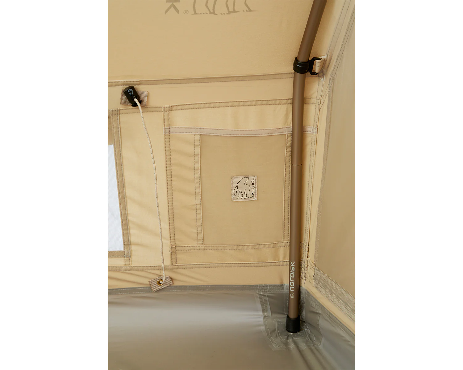Ydun Tech Mini Glamping Tent Incl. Colour Pack - 2 person | Dachshund Chocolade - Image 9